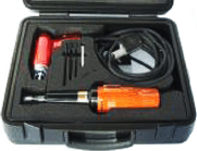 Attache case to carry BAC pin brazing accessories